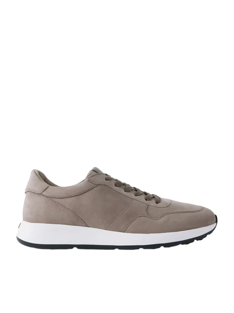 Red Dot Suede Sneakers - Men Red Dot Suede Sneakers - Men