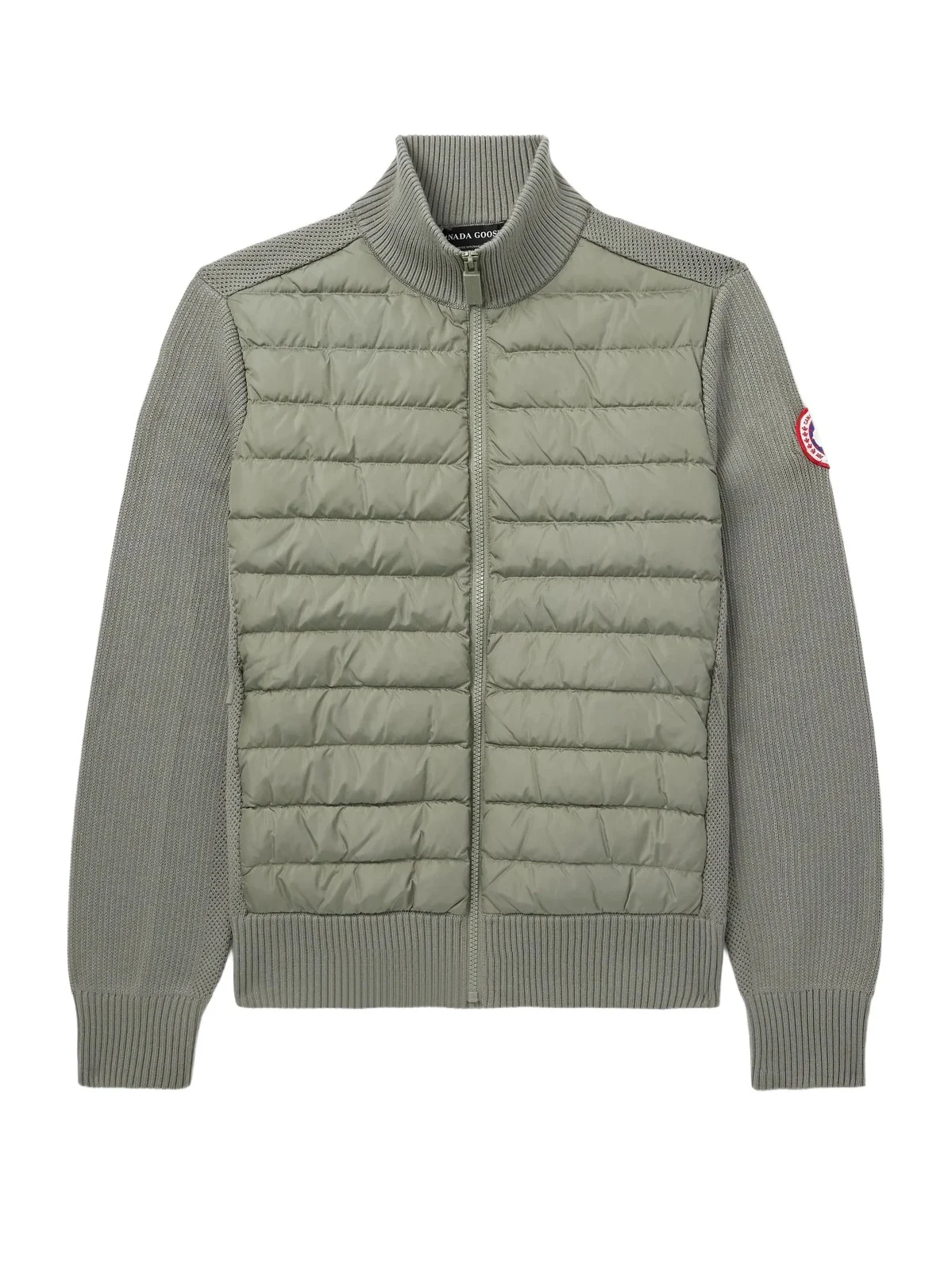 Canada Goose HyBridge® Slim-Fit Quilted Down Shell and Merino Wool Jacket - Men