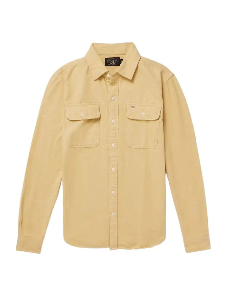 RRL Brushed Cotton-Flannel Shirt - Men | Image 1 RRL Brushed Cotton-Flannel Shirt - Men | Image 1