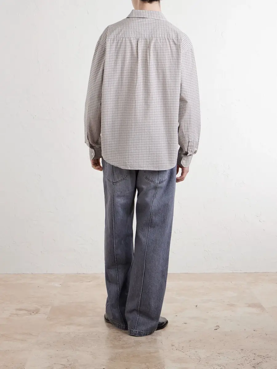 mfpen Executive Checked Cotton-Poplin Shirt - Men | Thumbnail 4