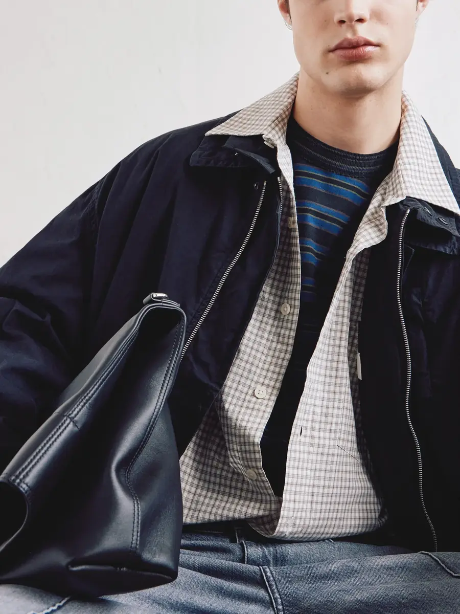 mfpen Executive Checked Cotton-Poplin Shirt - Men | Thumbnail 5