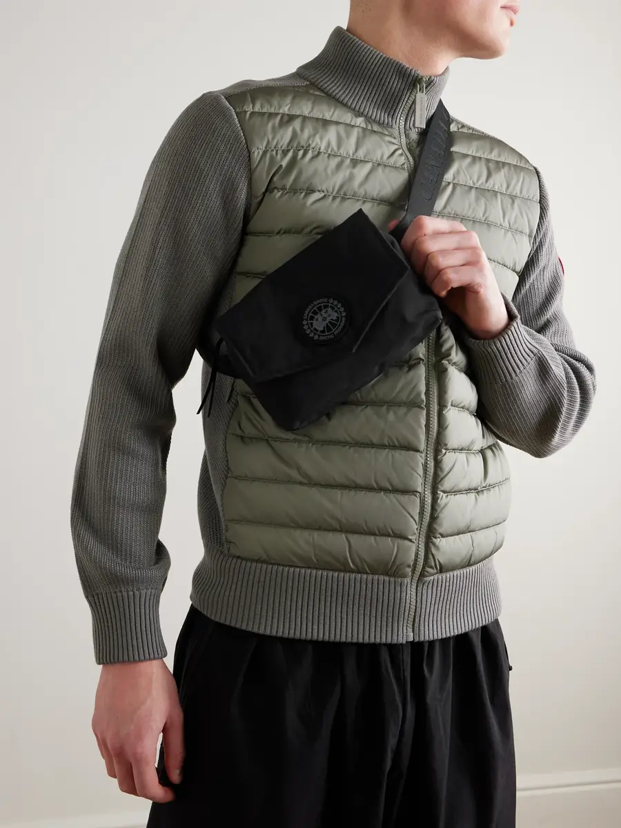 Canada Goose Logo-Appliquéd Shell Belt Bag - Men | Thumbnail 2
