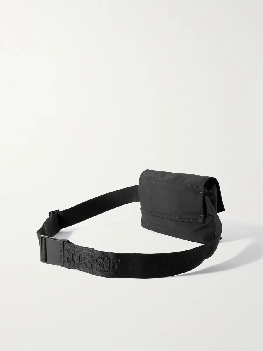 Canada Goose Logo-Appliquéd Shell Belt Bag - Men | Thumbnail 3