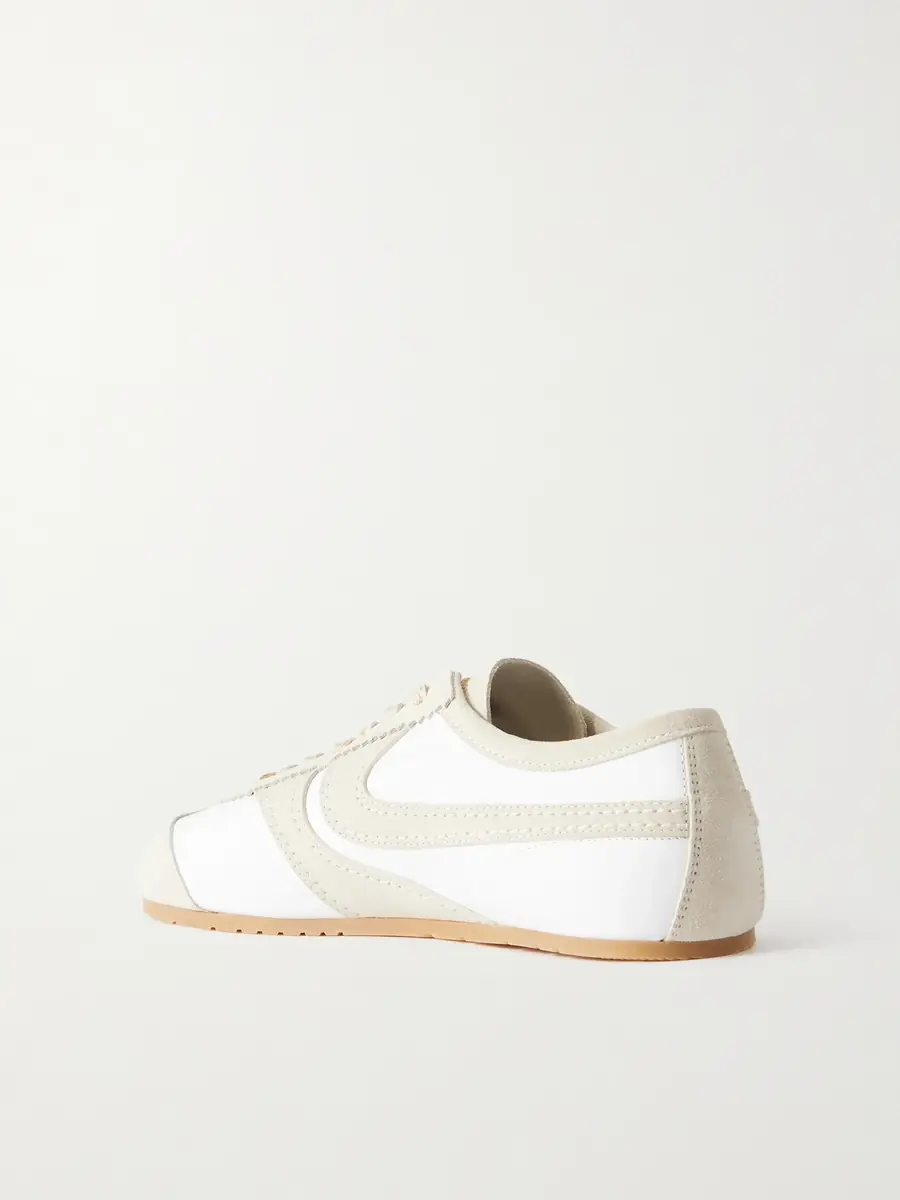 Dries Van Noten Suede-Trimmed Leather Sneakers - Men | Thumbnail 4 Dries Van Noten Suede-Trimmed Leather Sneakers - Men | Thumbnail 4