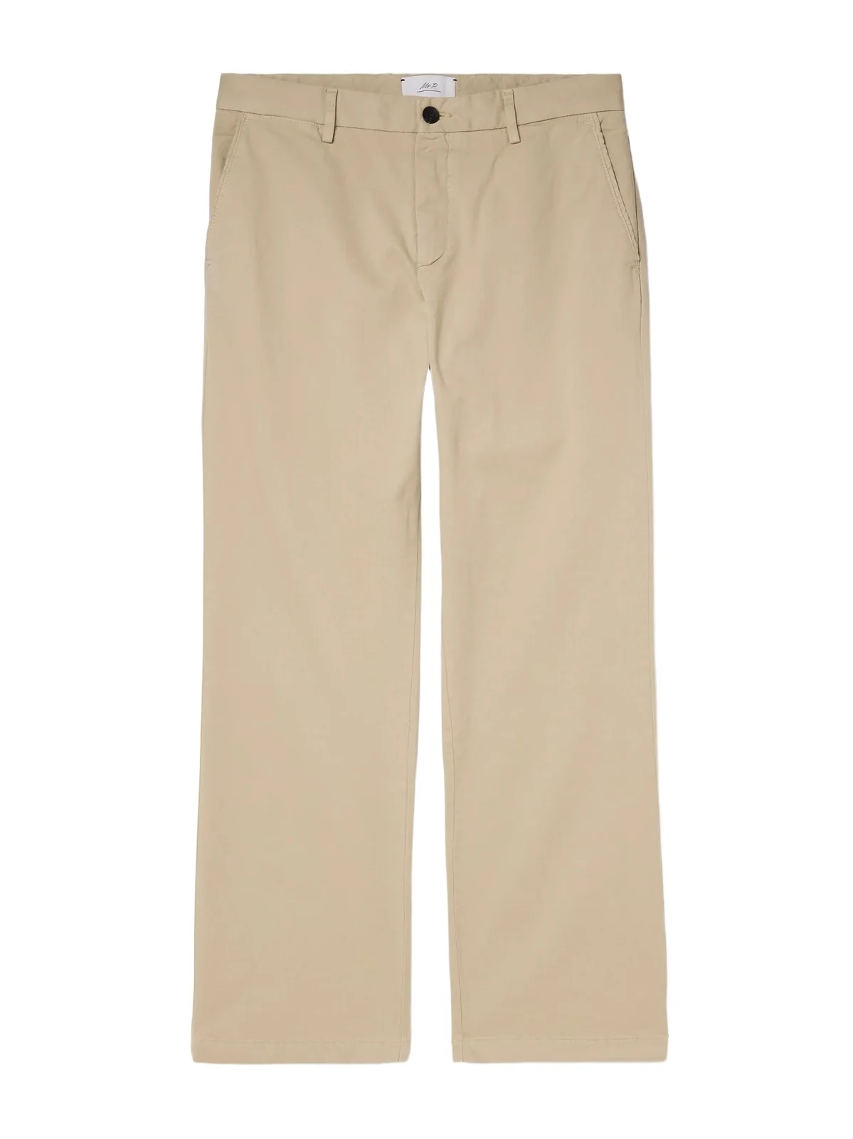 Straight-Leg Organic Cotton-Blend Chinos - Men Straight-Leg Organic Cotton-Blend Chinos - Men