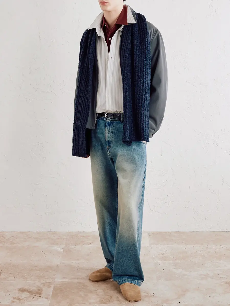 mfpen Evening Striped Cotton-Poplin Shirt - Men | Thumbnail 2