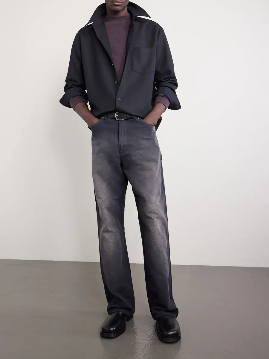 AGOLDE Asha Cotton-Jersey T-Shirt - Men | Thumbnail 2