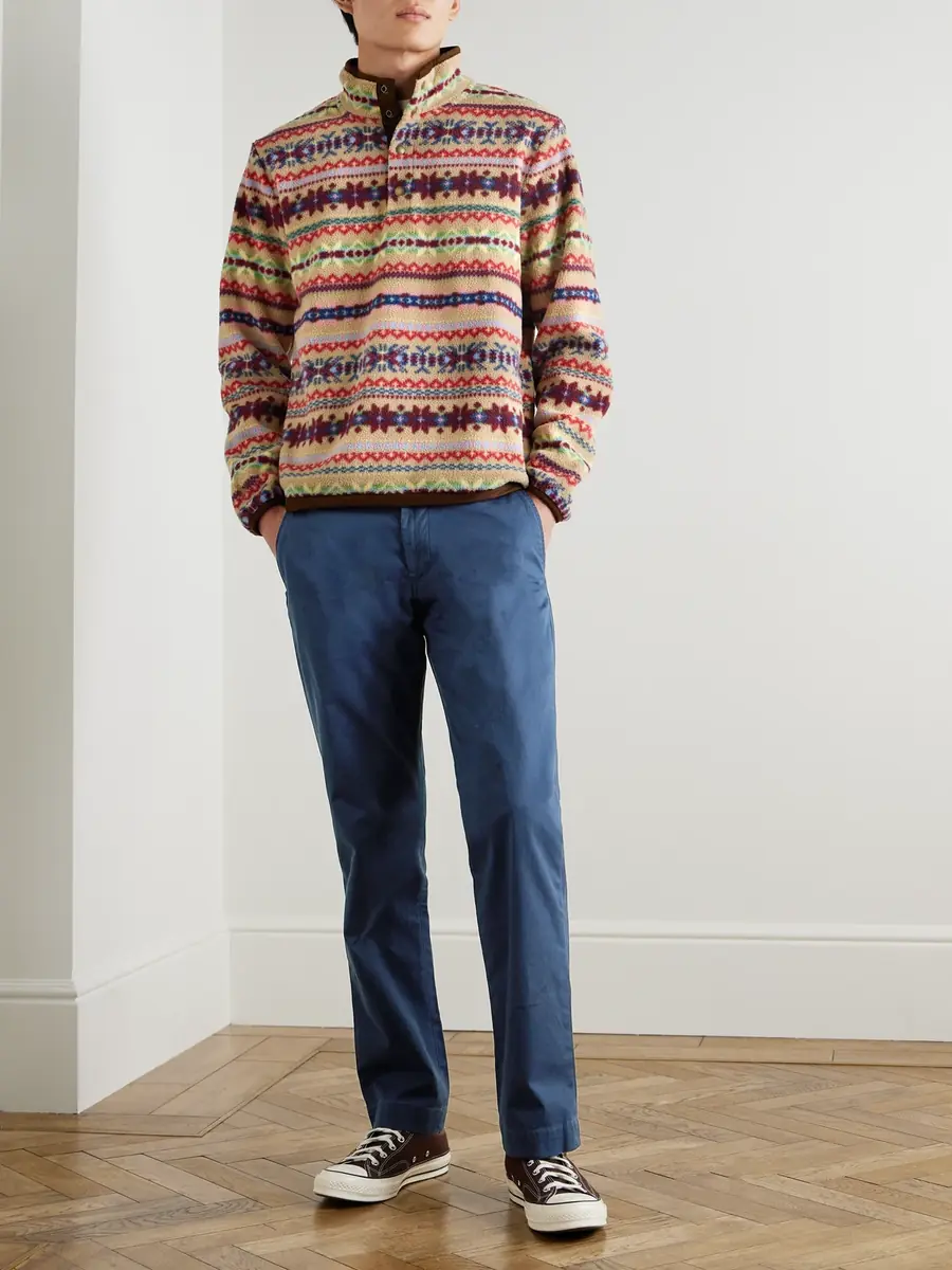 Polo Ralph Lauren Bedford Straight-Leg Cotton-Blend Twill Trousers - Men | Thumbnail 2 Polo Ralph Lauren Bedford Straight-Leg Cotton-Blend Twill Trousers - Men | Thumbnail 2