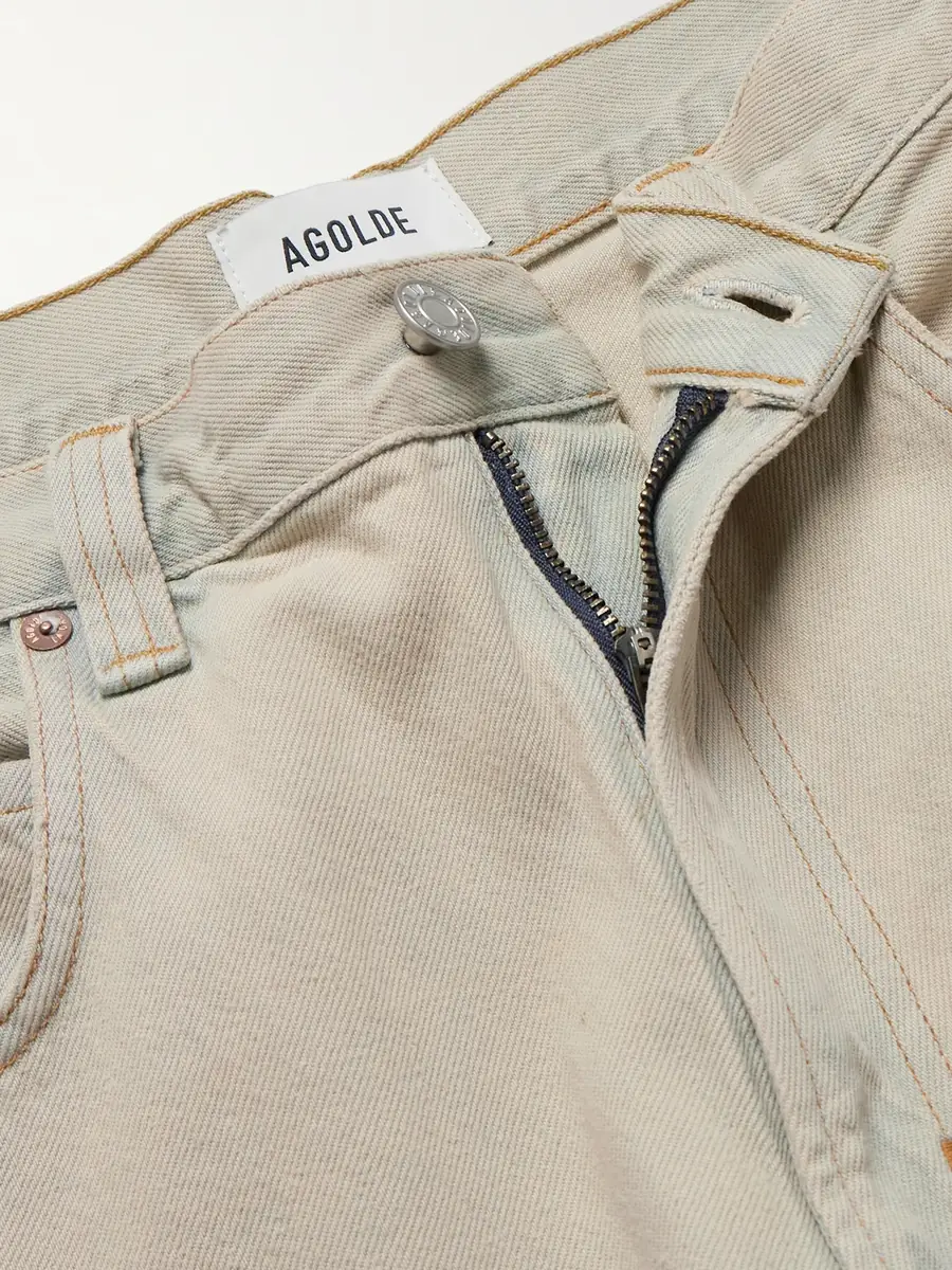 AGOLDE Fusion Straight-Leg Denim Shorts - Men | Thumbnail 6