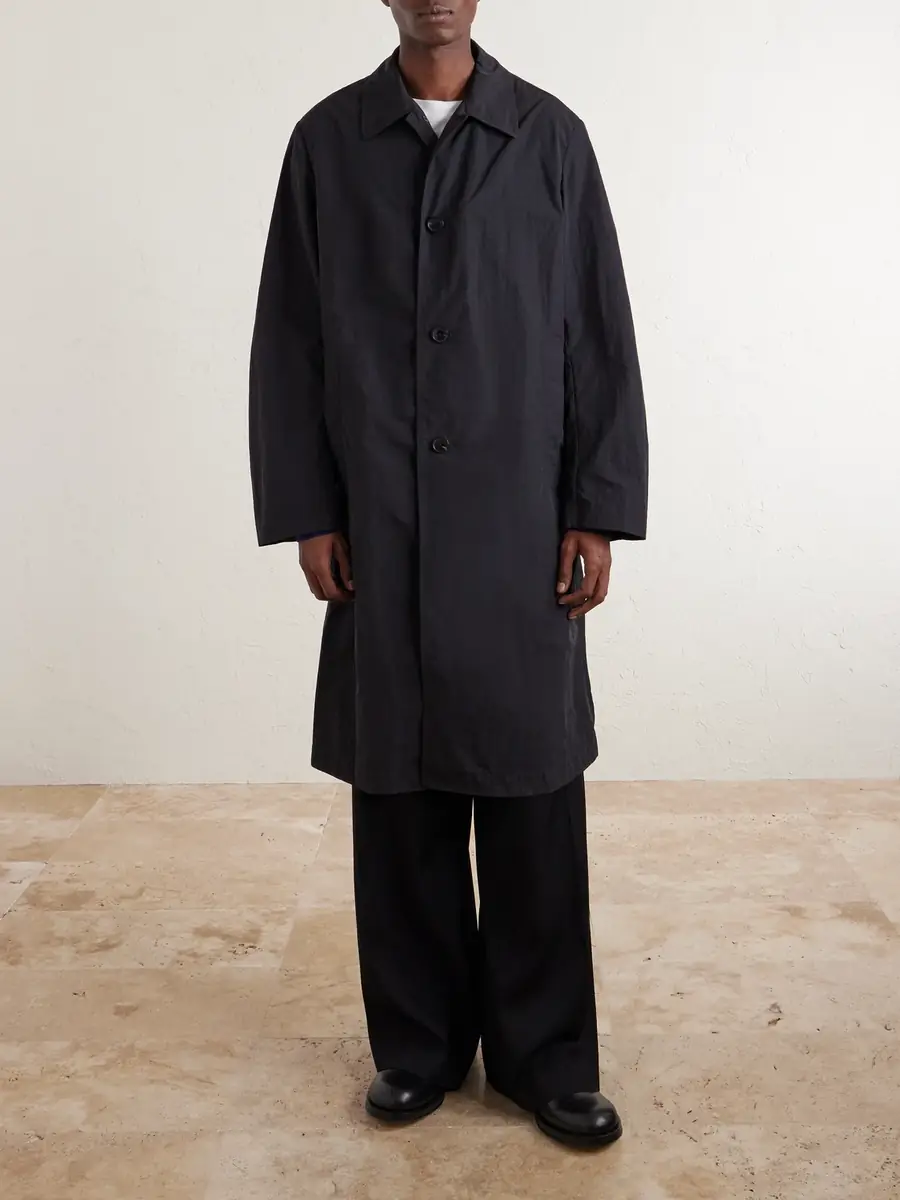 Dries Van Noten Shell Trench Coat - Men | Thumbnail 3 Dries Van Noten Shell Trench Coat - Men | Thumbnail 3