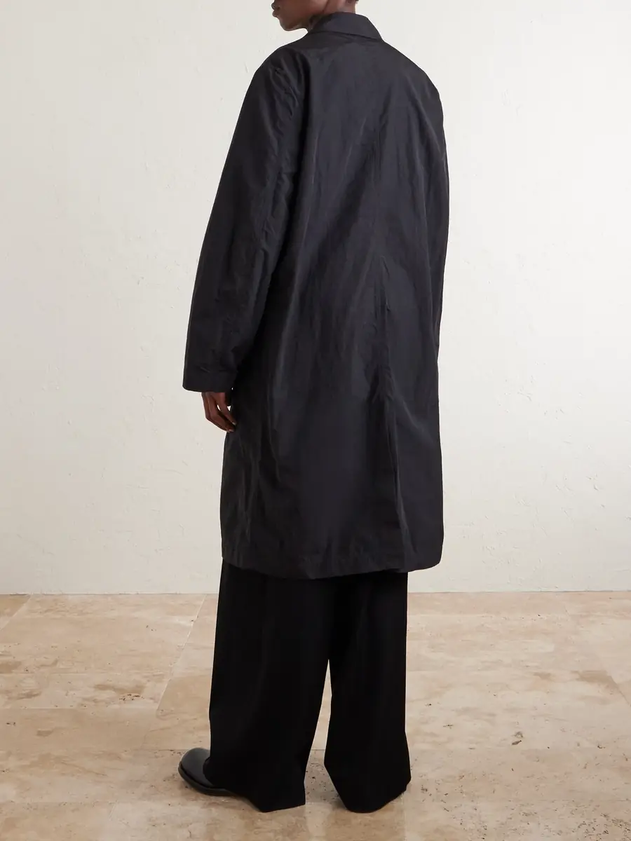 Dries Van Noten Shell Trench Coat - Men | Thumbnail 4 Dries Van Noten Shell Trench Coat - Men | Thumbnail 4