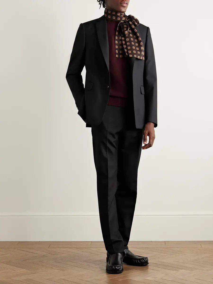 Dries Van Noten Slim-Fit Grain de Poudre Wool Suit - Men | Thumbnail 2 Dries Van Noten Slim-Fit Grain de Poudre Wool Suit - Men | Thumbnail 2