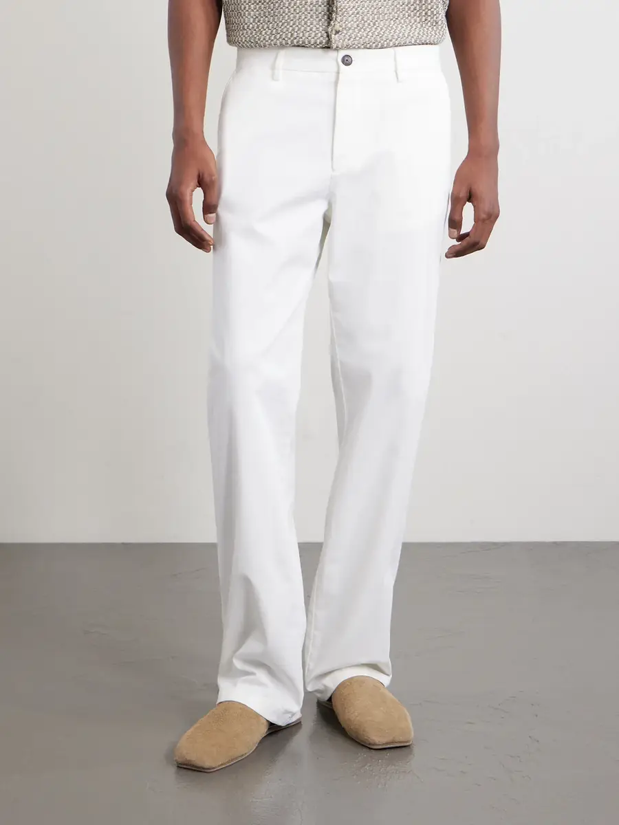 MR P. Straight-Leg Organic Cotton-Blend Chinos - Men | Thumbnail 3 MR P. Straight-Leg Organic Cotton-Blend Chinos - Men | Thumbnail 3