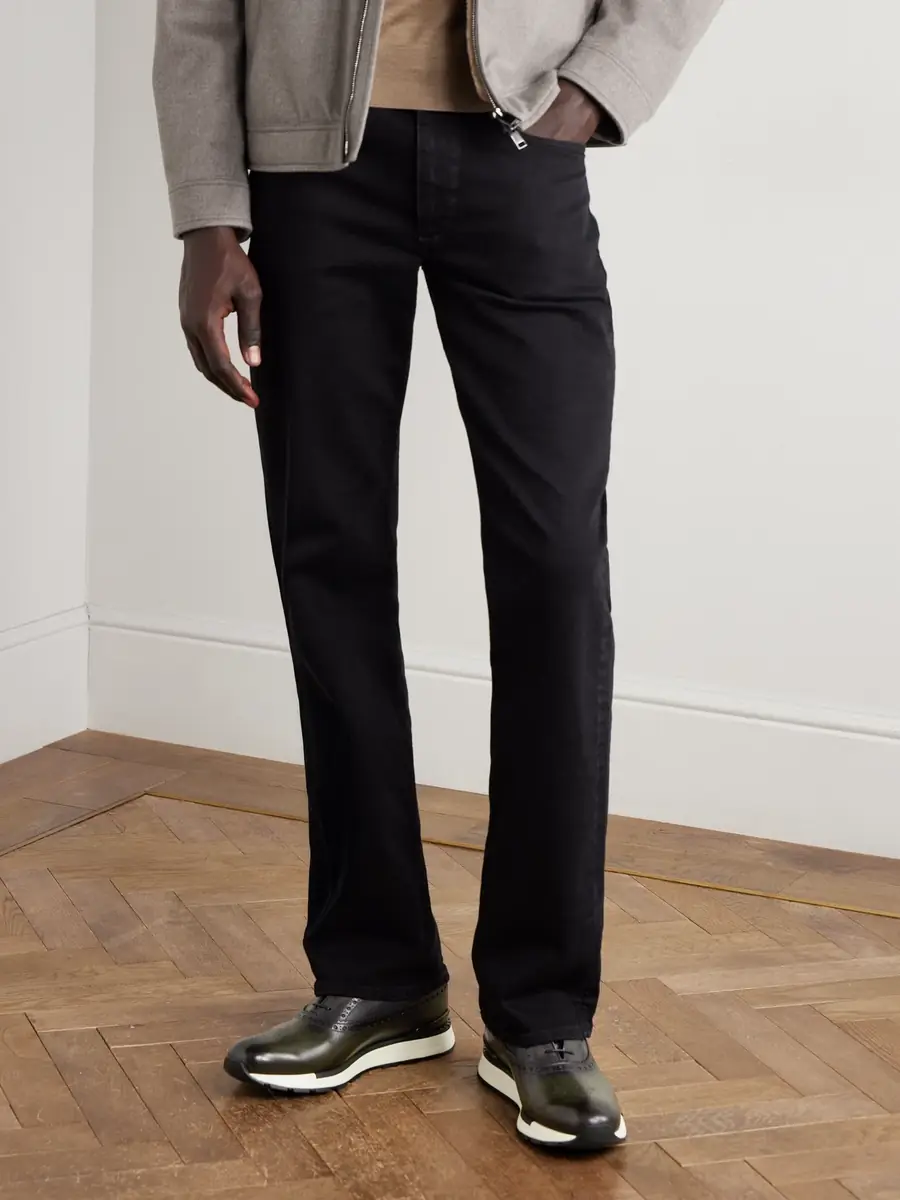Berluti Fast Track Venezia Leather Oxford Sneakers - Men | Thumbnail 2