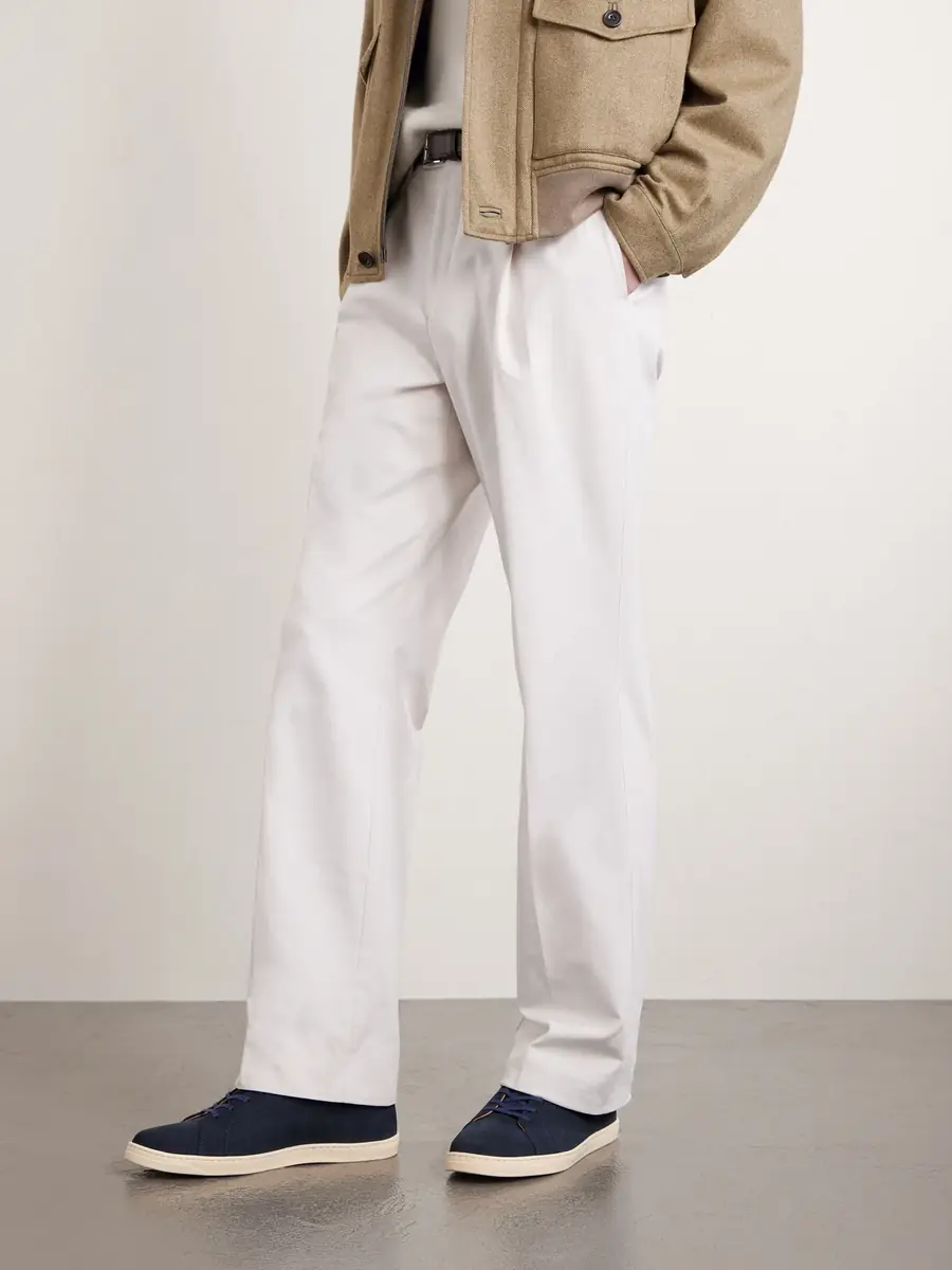 George Cleverley Jack III Suede Sneakers - Men | Thumbnail 2