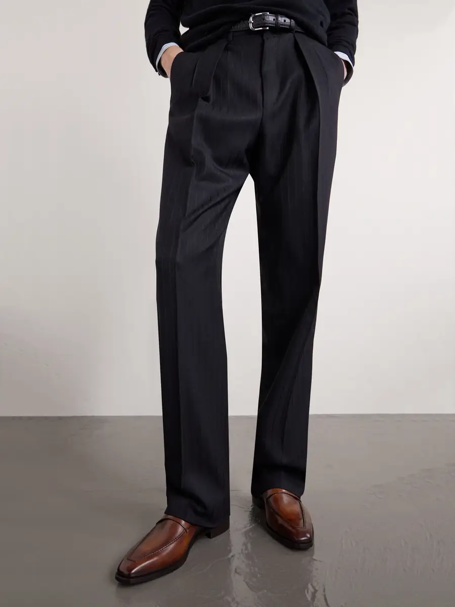 Berluti Andy Demesure Venezia Leather Loafers - Men | Thumbnail 2