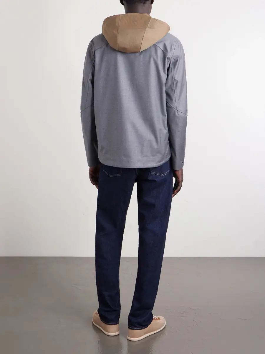 Sease Summer Balma Virgin Wool Hooded Jacket - Men | Thumbnail 4 Sease Summer Balma Virgin Wool Hooded Jacket - Men | Thumbnail 4