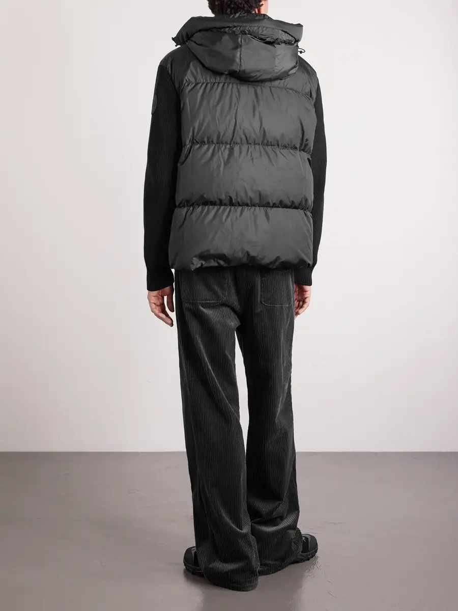 Canada Goose HyBridge® Wool-Trimmed and Quilted Shell Hooded Down Jacket - Men | Thumbnail 4