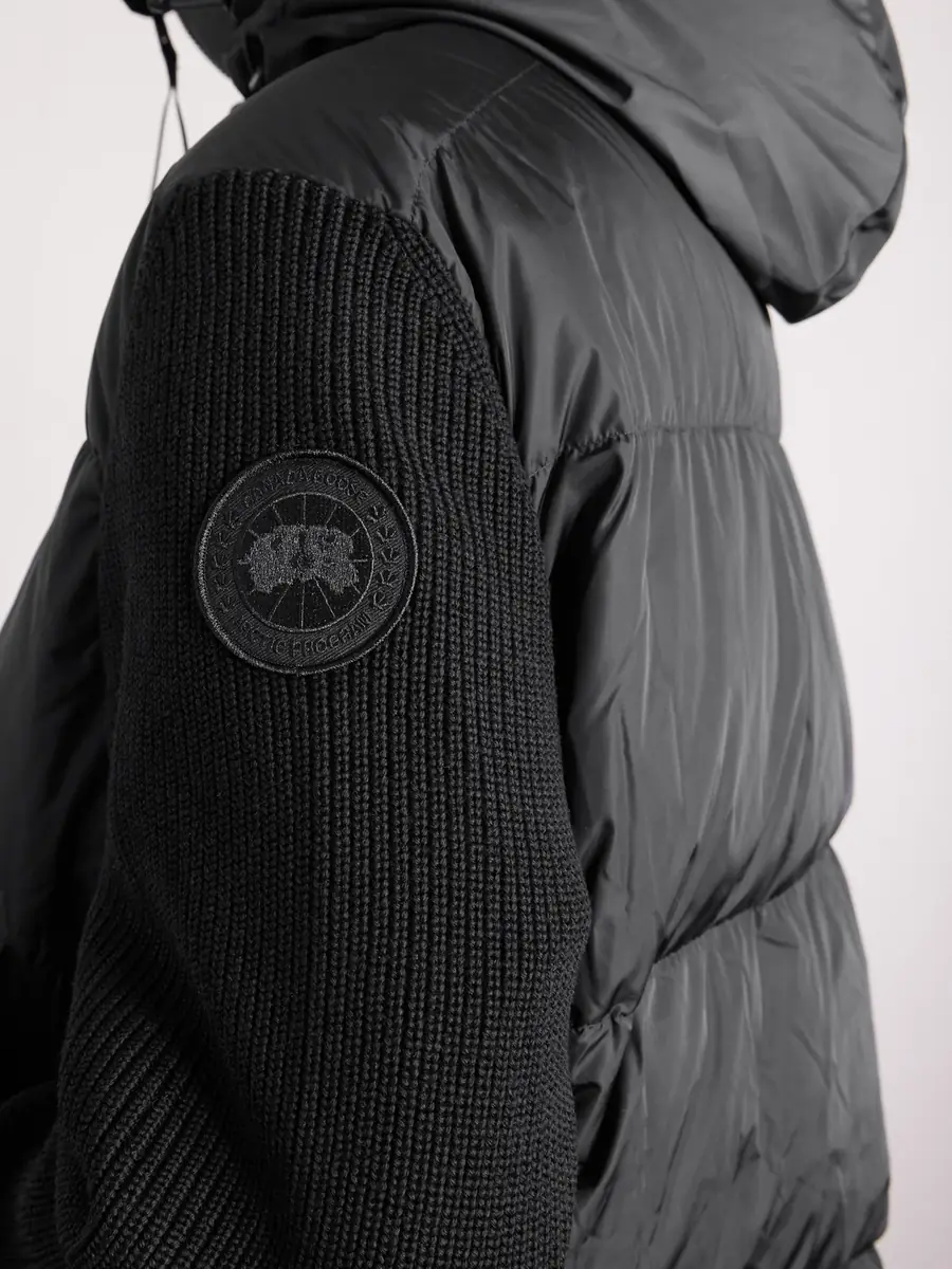 Canada Goose HyBridge® Wool-Trimmed and Quilted Shell Hooded Down Jacket - Men | Thumbnail 5
