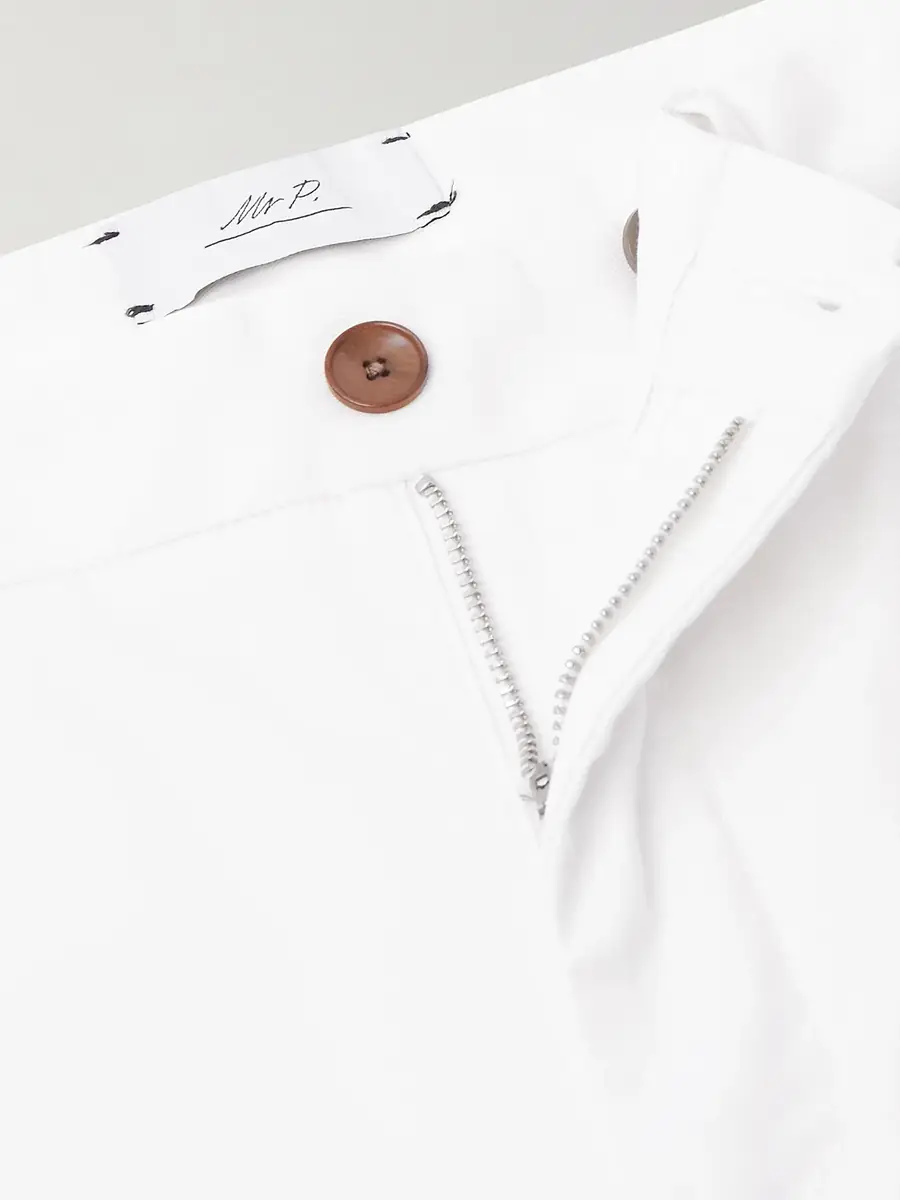 MR P. Samuel Straight-Leg Organic Cotton-Blend Twill Chinos - Men | Thumbnail 6
