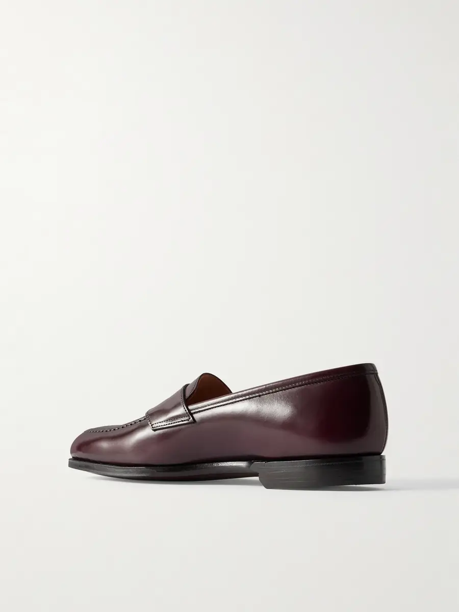 George Cleverley Bradley II Leather Penny Loafers - Men | Thumbnail 4 George Cleverley Bradley II Leather Penny Loafers - Men | Thumbnail 4