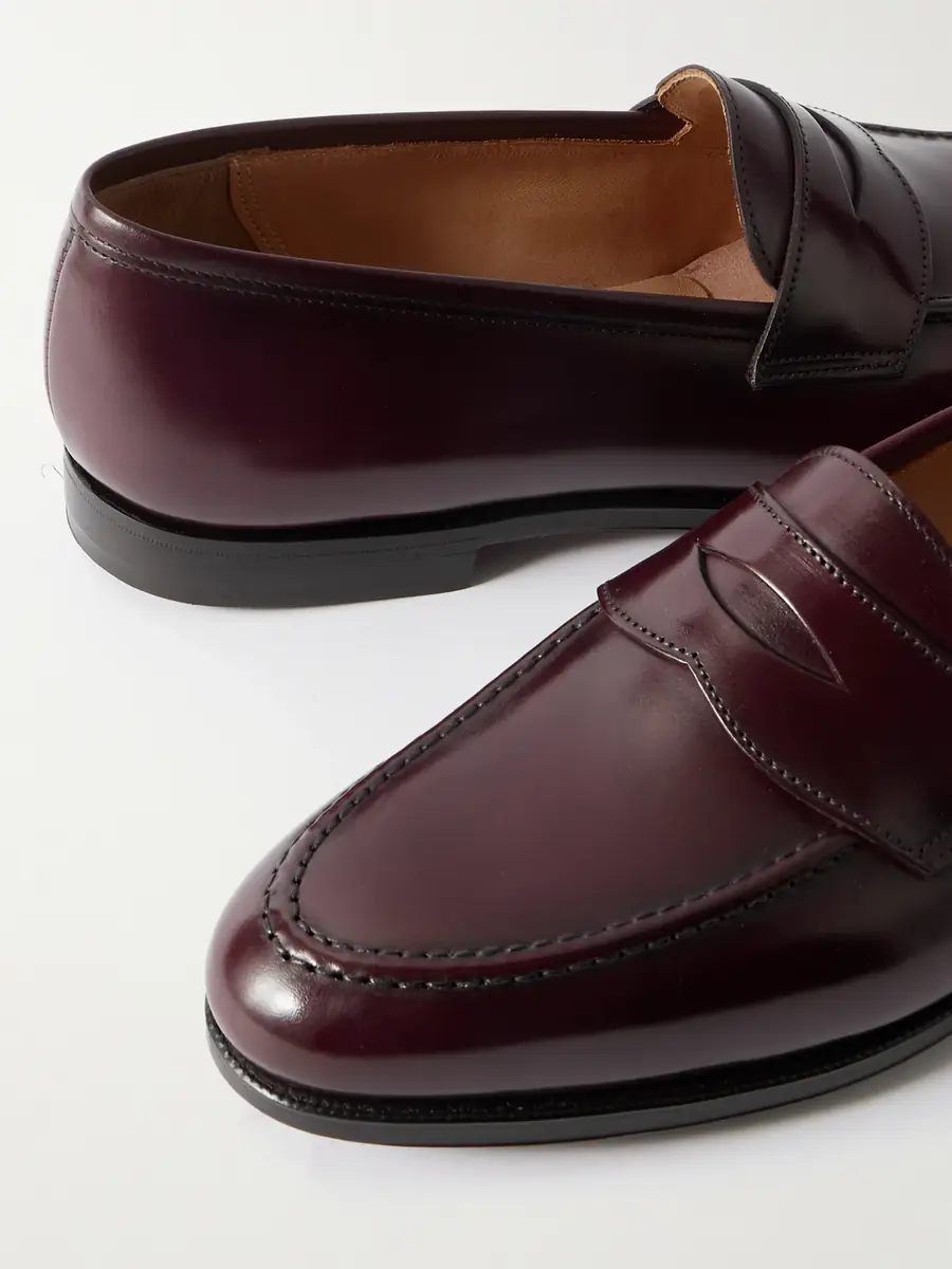 George Cleverley Bradley II Leather Penny Loafers - Men | Thumbnail 5 George Cleverley Bradley II Leather Penny Loafers - Men | Thumbnail 5