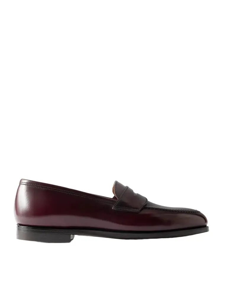 George Cleverley Bradley II Leather Penny Loafers - Men
