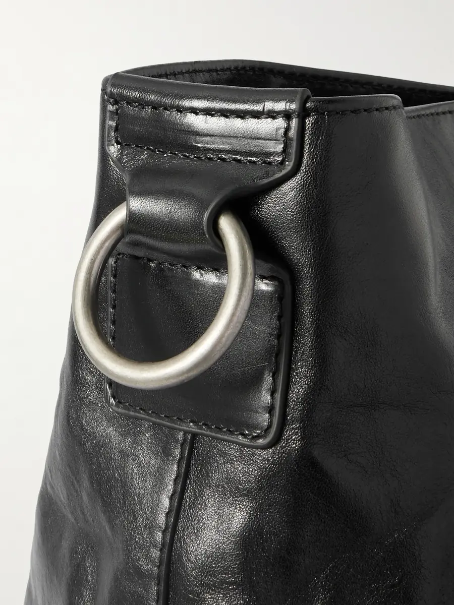 Dries Van Noten Glossed-Leather Tote Bag - Men | Thumbnail 4 Dries Van Noten Glossed-Leather Tote Bag - Men | Thumbnail 4