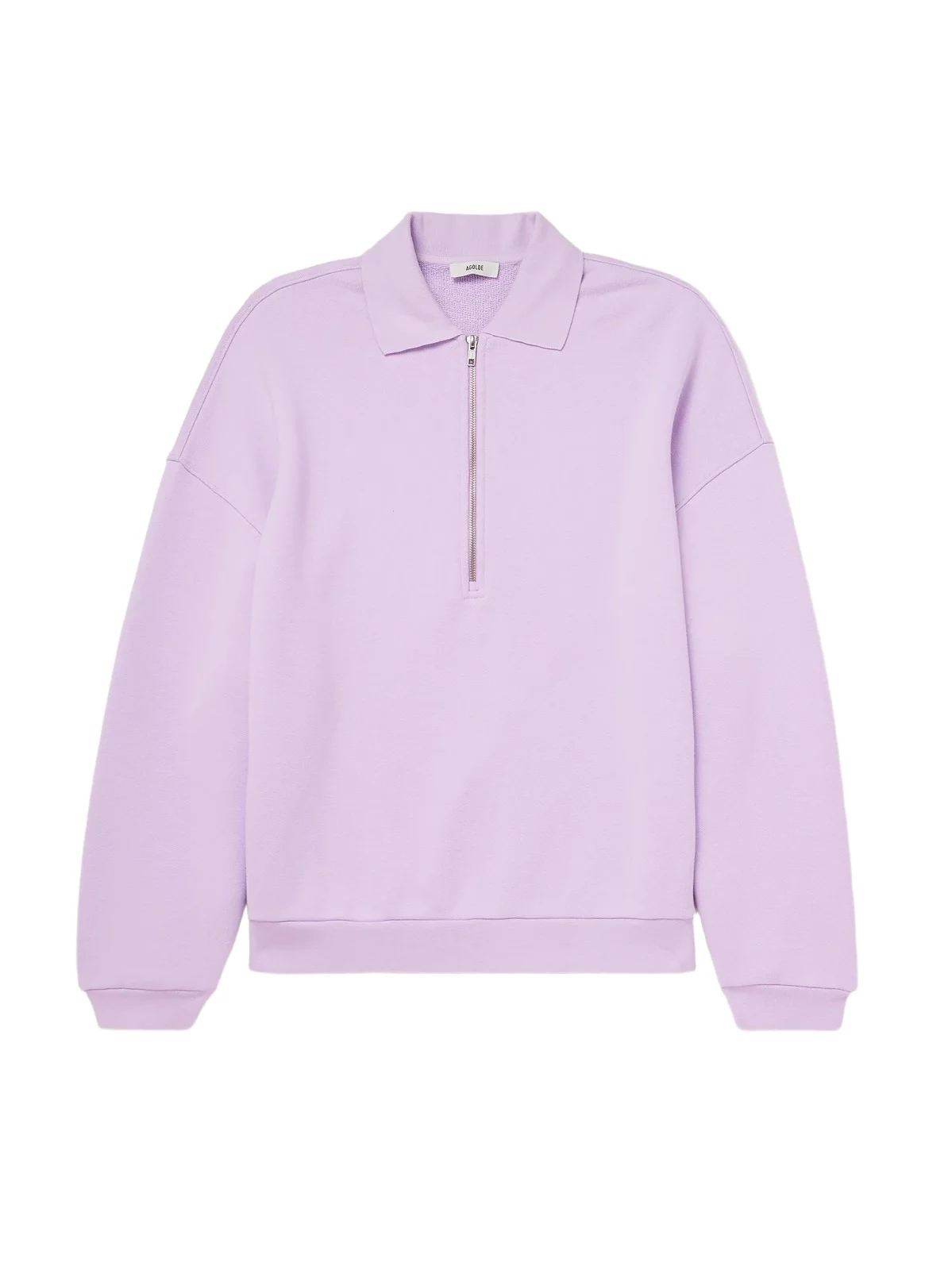 AGOLDE Pace Half-Zip Cotton-Jersey Sweatshirt - Men