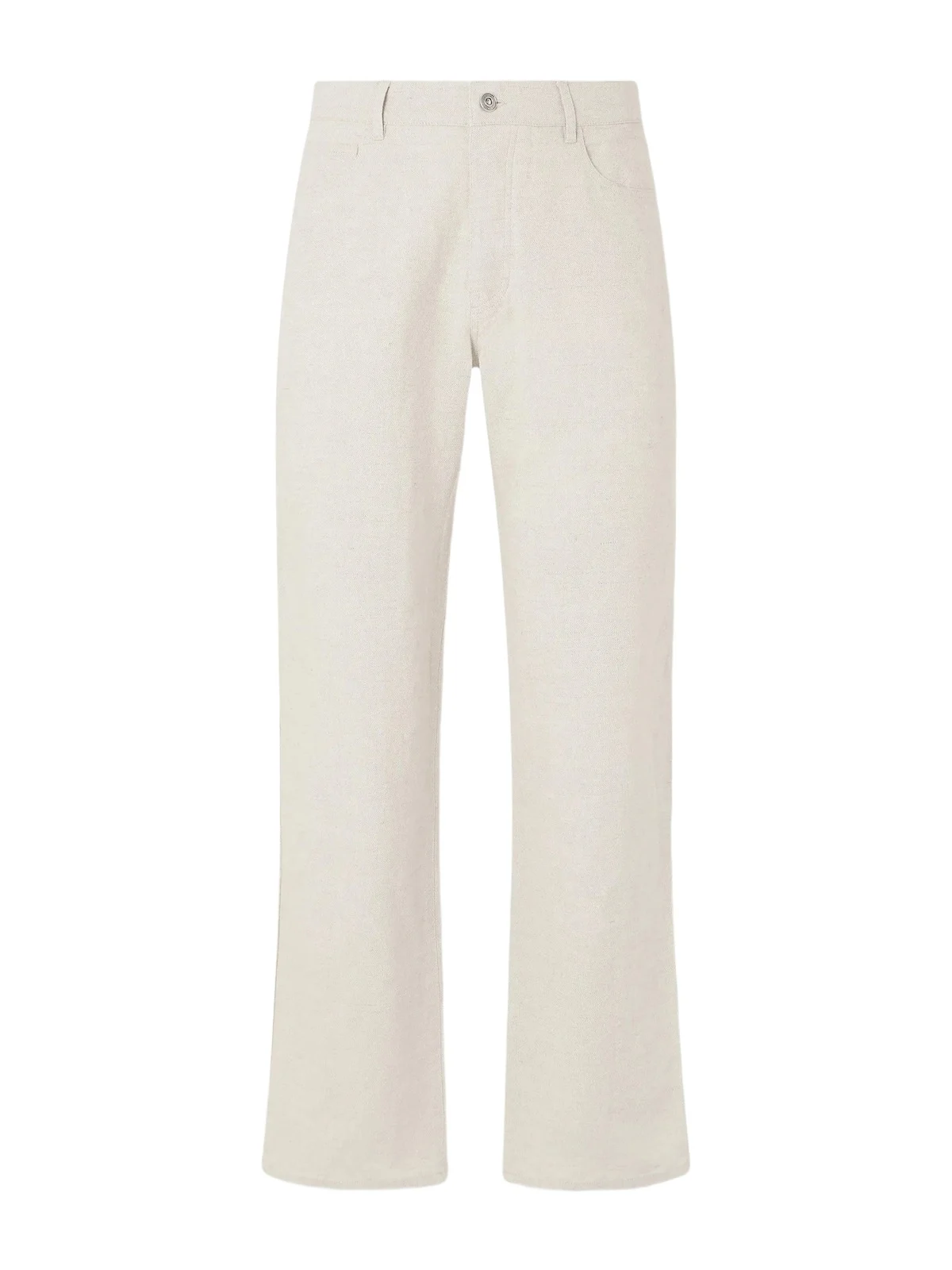 Edward Straight-Leg Linen and Cotton-Blend Trousers - Men