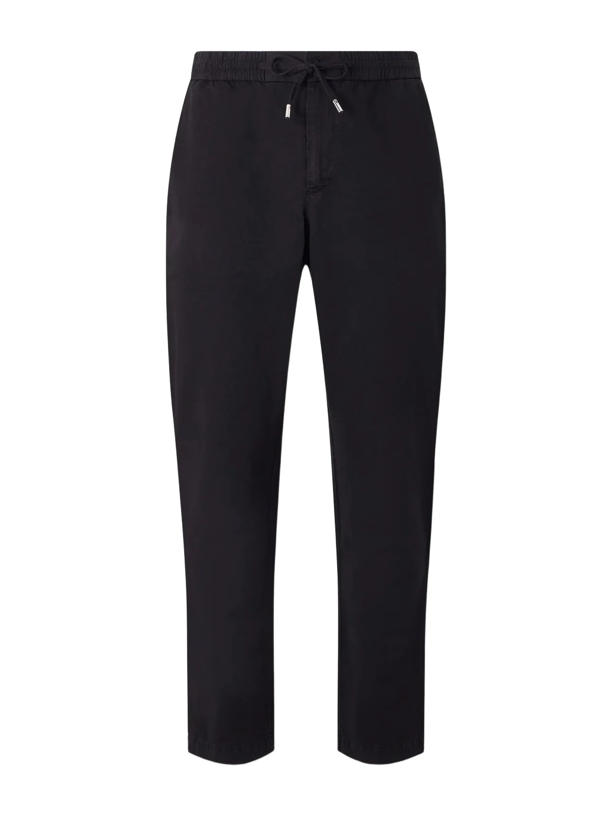 Straight-Leg Cotton and Linen-Blend Twill Drawstring Trousers - Men