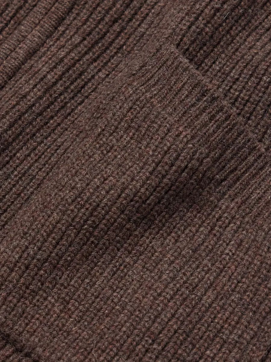 FrizmWORKS Deck Ribbed Wool-Blend Zip-Up Cardigan - Men | Thumbnail 6 FrizmWORKS Deck Ribbed Wool-Blend Zip-Up Cardigan - Men | Thumbnail 6