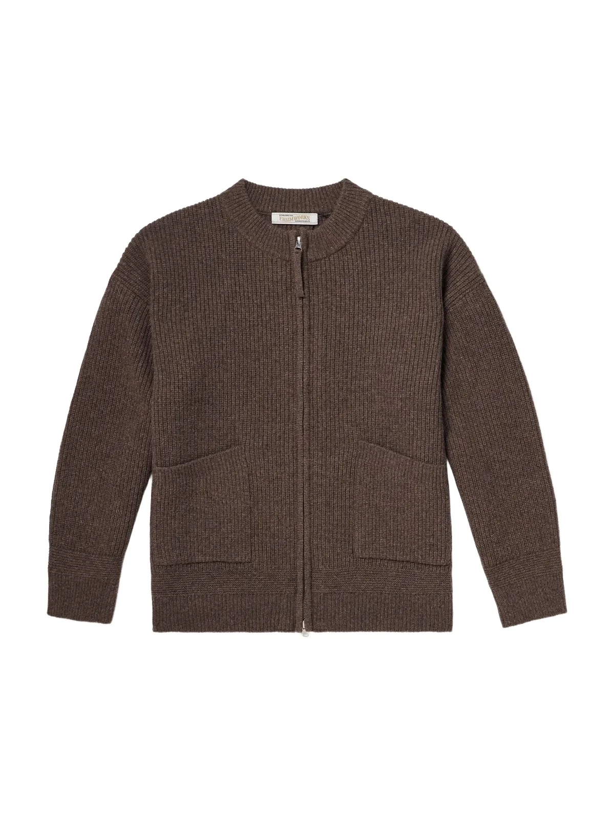 Deck Ribbed Wool-Blend Zip-Up Cardigan - Men