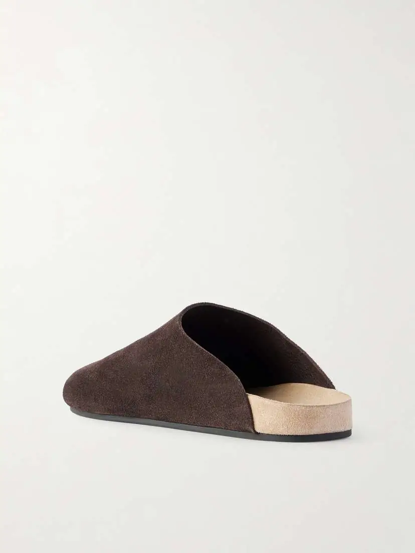 The Row Hudson Suede Flats | Thumbnail 3