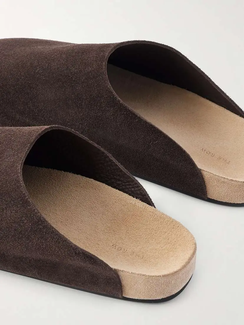The Row Hudson Suede Flats | Thumbnail 5