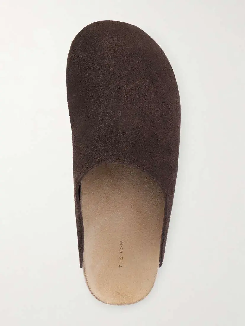The Row Hudson Suede Flats | Thumbnail 6