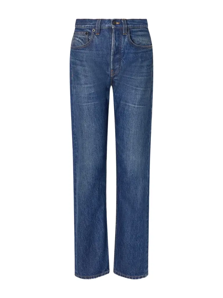 The Row Daciana Mid-rise Striaight-leg Jeans | Image 1 The Row Daciana Mid-rise Striaight-leg Jeans | Image 1