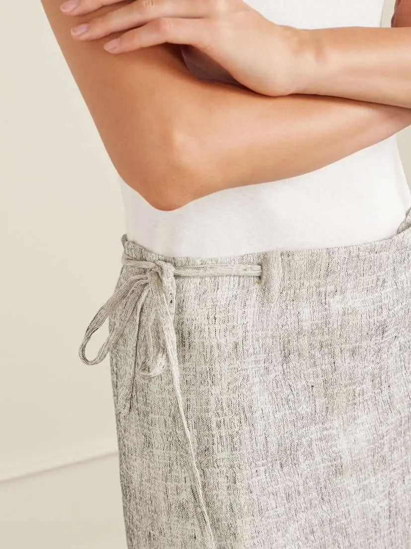 The Row Blum Linen And Silk-blend Gauze Midi Skirt | Thumbnail 5 The Row Blum Linen And Silk-blend Gauze Midi Skirt | Thumbnail 5