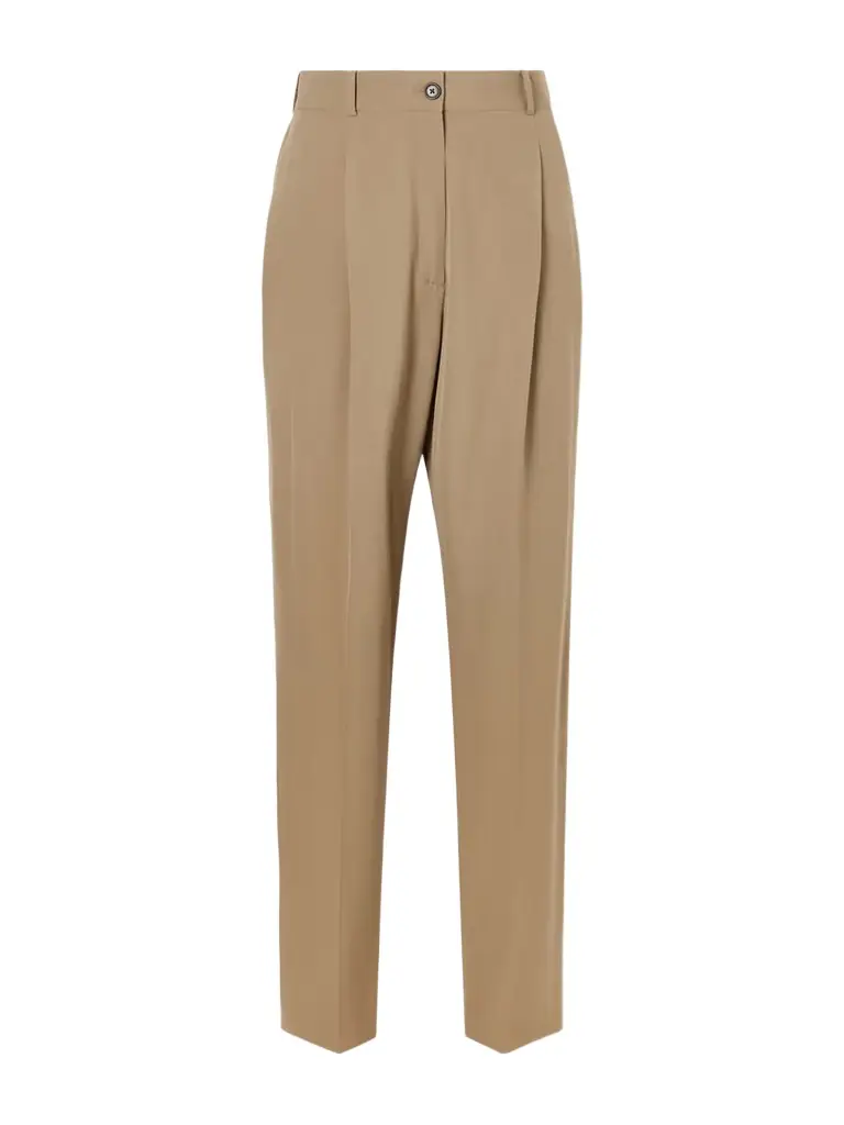 The Row Gianni Pleated Wool Pants | Image 1 The Row Gianni Pleated Wool Pants | Image 1