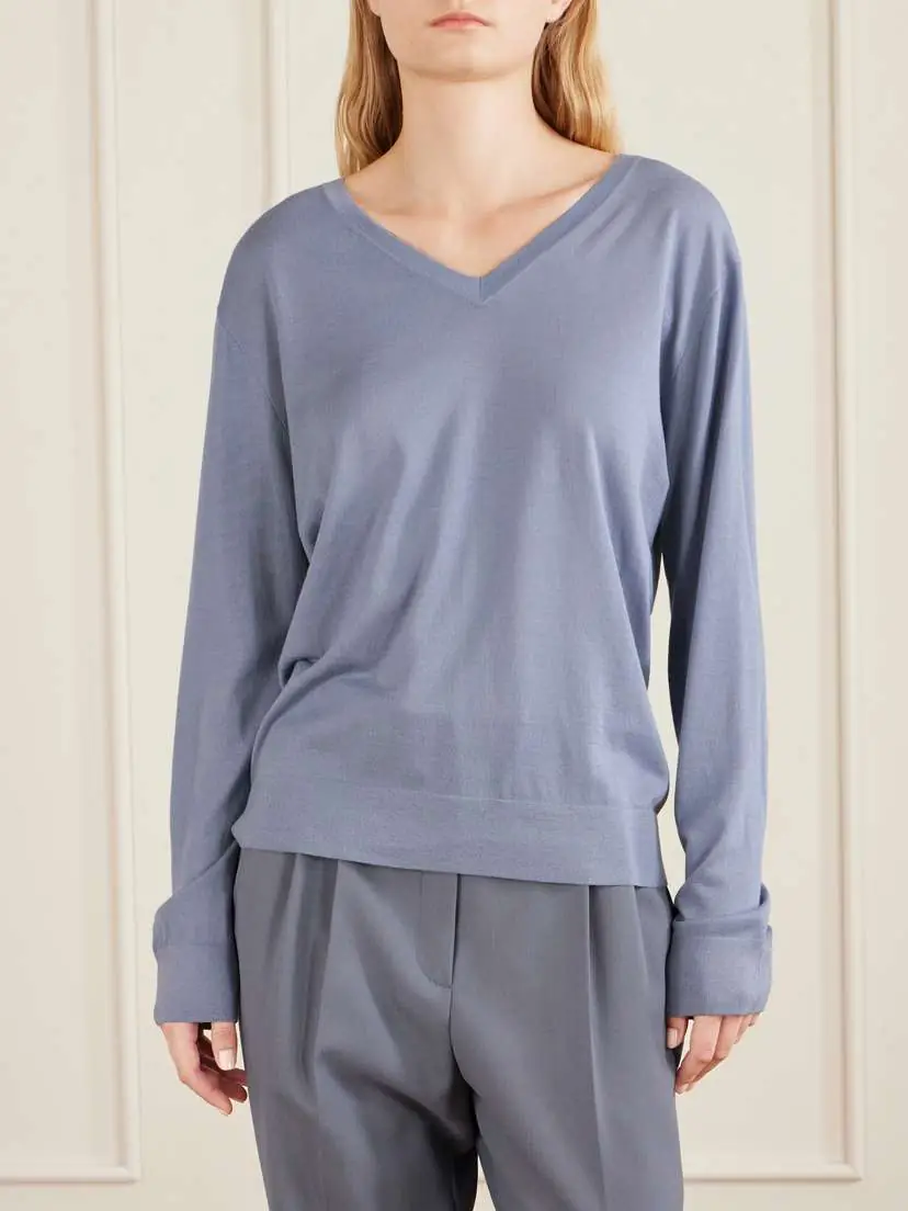 The Row Naius Wool Sweater | Thumbnail 3