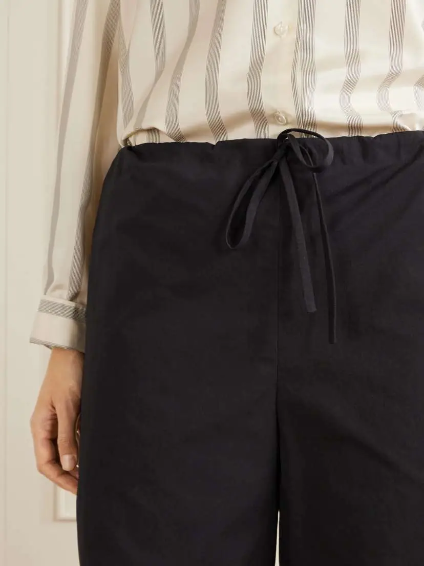 The Row Emiliano Cotton-poplin Shorts | Thumbnail 5 The Row Emiliano Cotton-poplin Shorts | Thumbnail 5