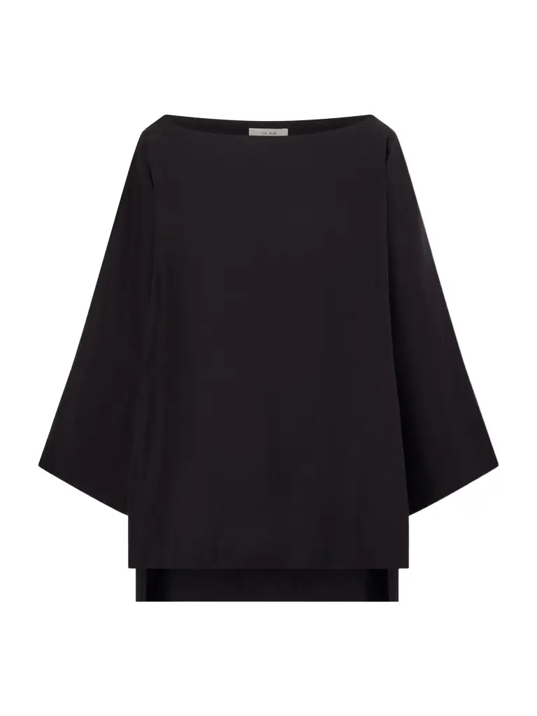 The Row Junia Oversized Linen Blouse | Image 1 The Row Junia Oversized Linen Blouse | Image 1