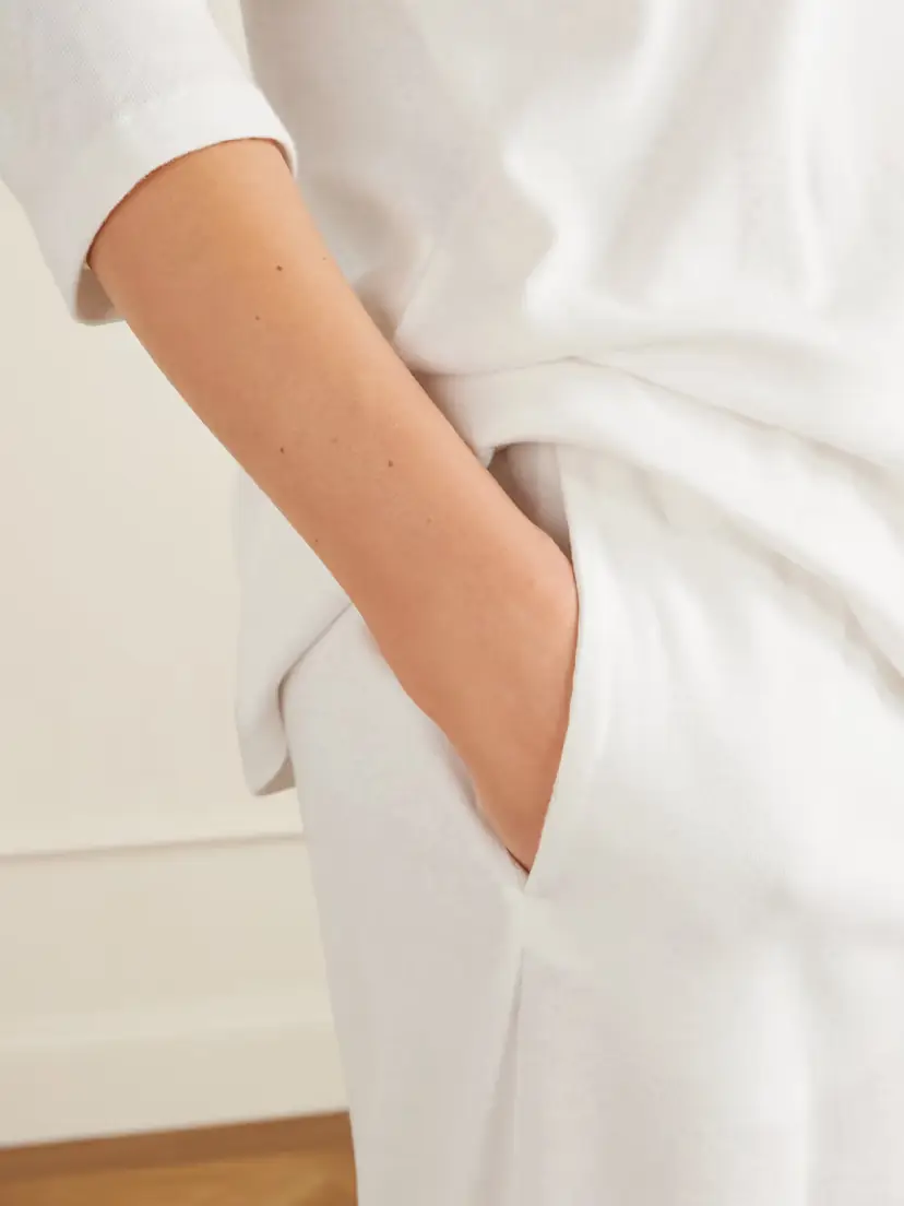 The Row Kohana Cotton-jersey Wide-leg Pants | Thumbnail 5