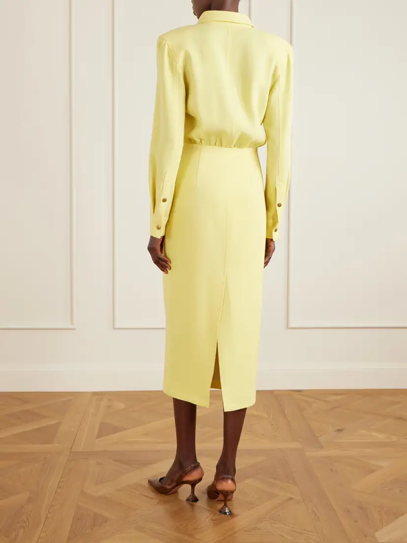 Willy Chavarria Wool Midi Dress | Thumbnail 3 Willy Chavarria Wool Midi Dress | Thumbnail 3