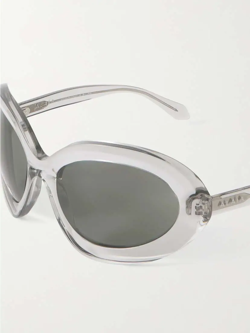 Alaïa Round-frame Acetate Sunglasses | Thumbnail 5 Alaïa Round-frame Acetate Sunglasses | Thumbnail 5