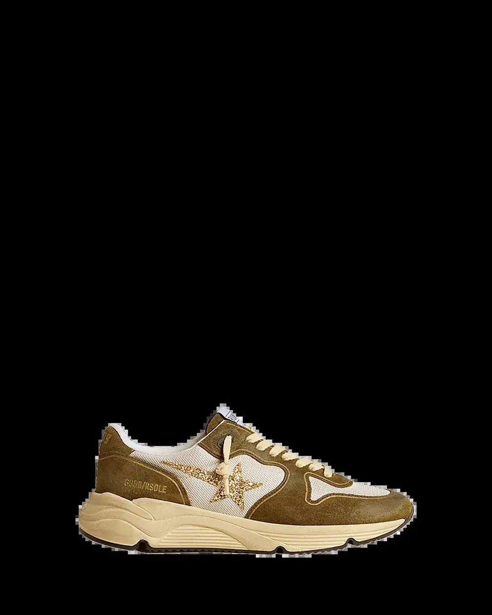 Golden Goose Running Sole Suede and Mesh Sneakers | Thumbnail 2 Golden Goose Running Sole Suede and Mesh Sneakers | Thumbnail 2