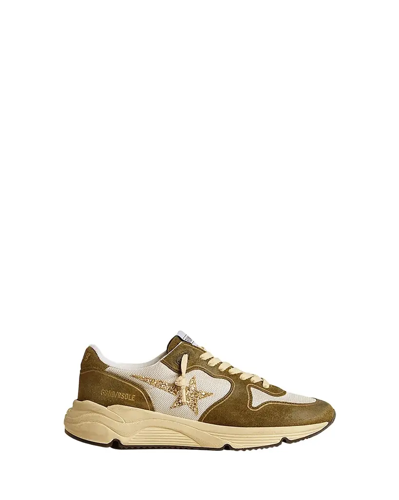 Running Sole Suede and Mesh Sneakers Running Sole Suede and Mesh Sneakers