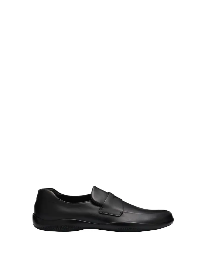 Prada Men's Toblach Calf Leather Loafers | Image 1 Prada Men's Toblach Calf Leather Loafers | Image 1