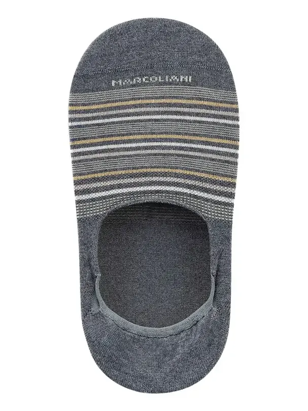 Men's Torino Stripe No-Show Socks Men's Torino Stripe No-Show Socks