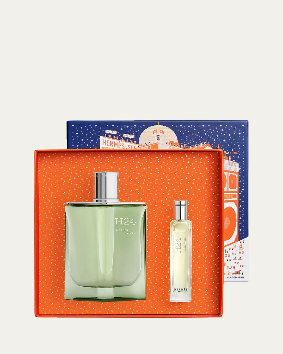 HERMÈS Limited-Edition Herbes Vives Eau de Parfum Gift Set | Thumbnail 2